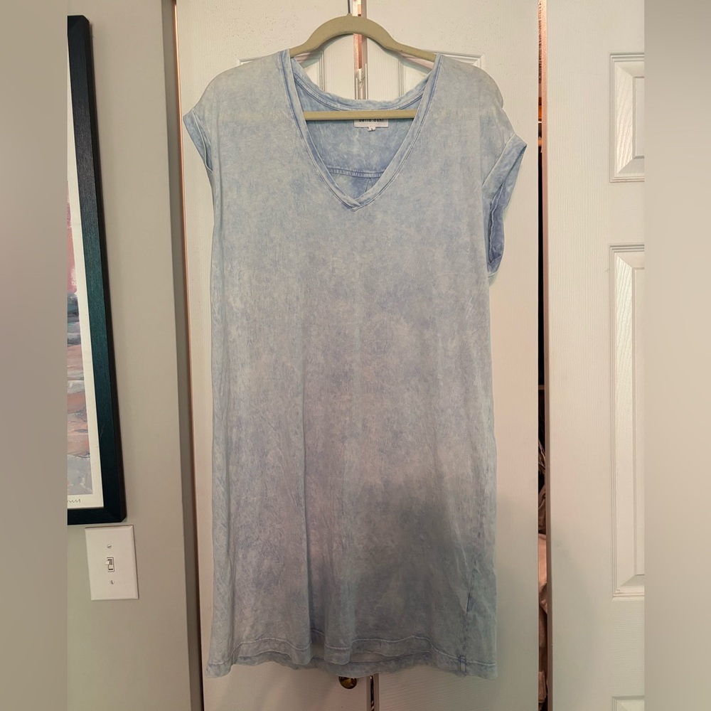 Bella Dahl Light Blue Mini Dress